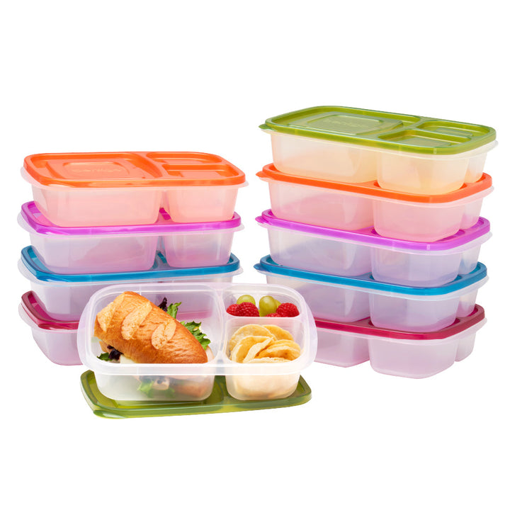Bentgo Easyboxes 3-Compartment Food Containers 20-Piece Set P3