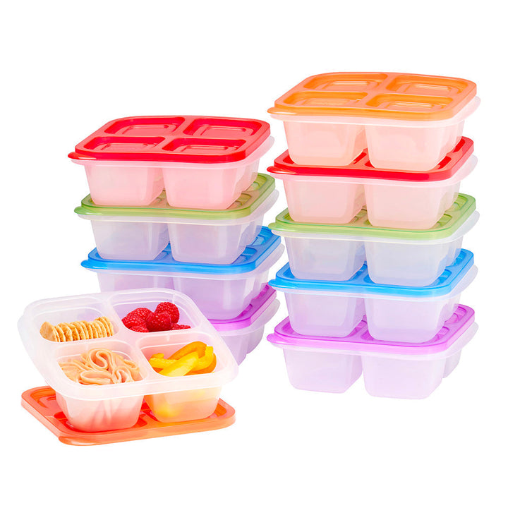 Bentgo Easyboxes 4-Compartment Snack Containers 20-Piece Set U0