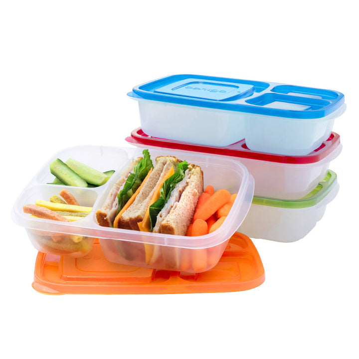 Bentgo Easyboxes 3-Compartment Food Containers 8-Piece Set U8