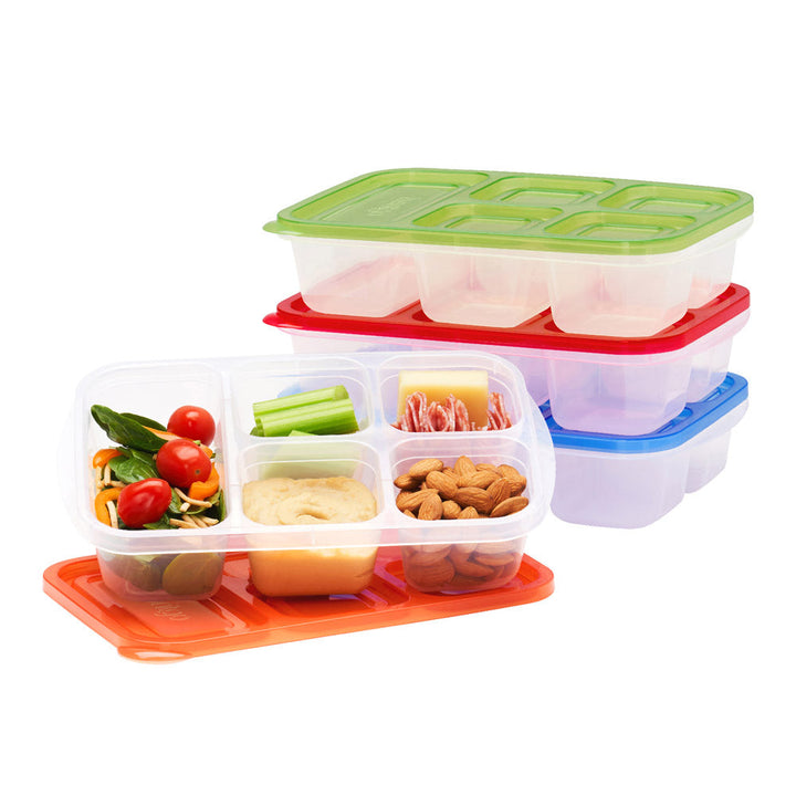 Bentgo Easyboxes 5-Compartment Food Containers 8-Piece Set R1